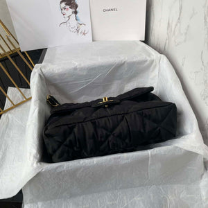 Chanel AS1118 Flap bag Satin fabric Black - Default Title - View 8