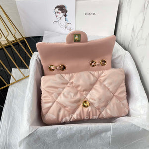 Chanel AS1118 Flap bag Satin fabric Pink - Default Title - View 5