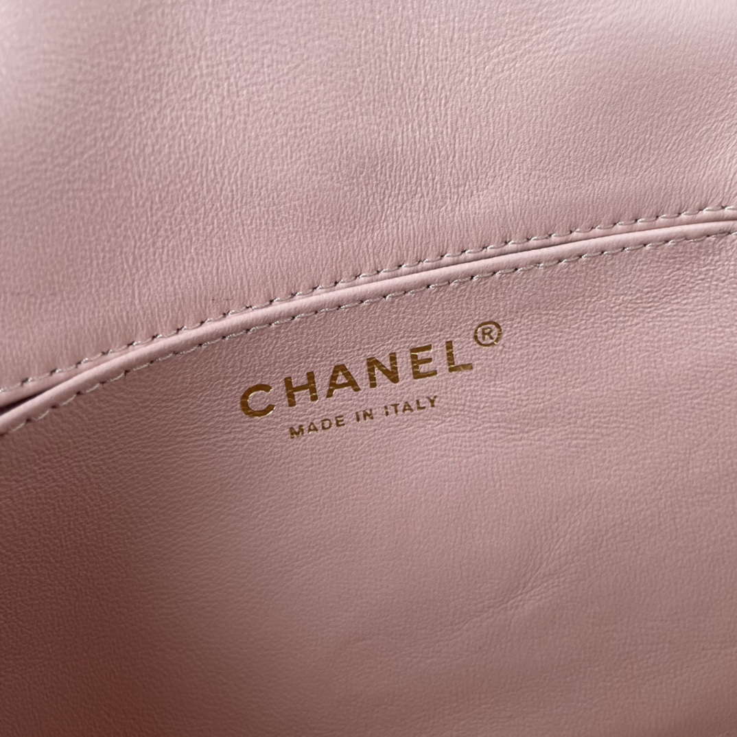 Chanel AS1118 Flap bag Satin fabric Pink - Default Title - View 6