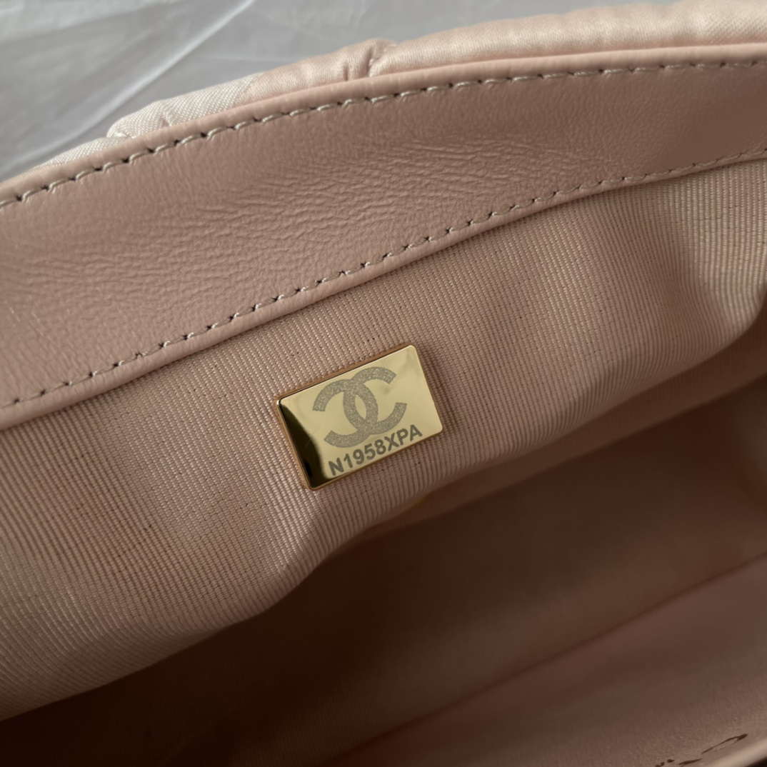 Chanel AS1118 Flap bag Satin fabric Pink - Default Title - View 7