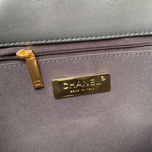 Chanel As1160 Chanel 19 Handbag Flap Lambskin B04852 94305 Navy Blue - Default Title - View 8