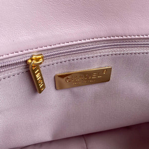 Chanel AS1161 Chanel 19 Large Flap Bag Lambskin B05179 Pink Gold - Default Title - View 8