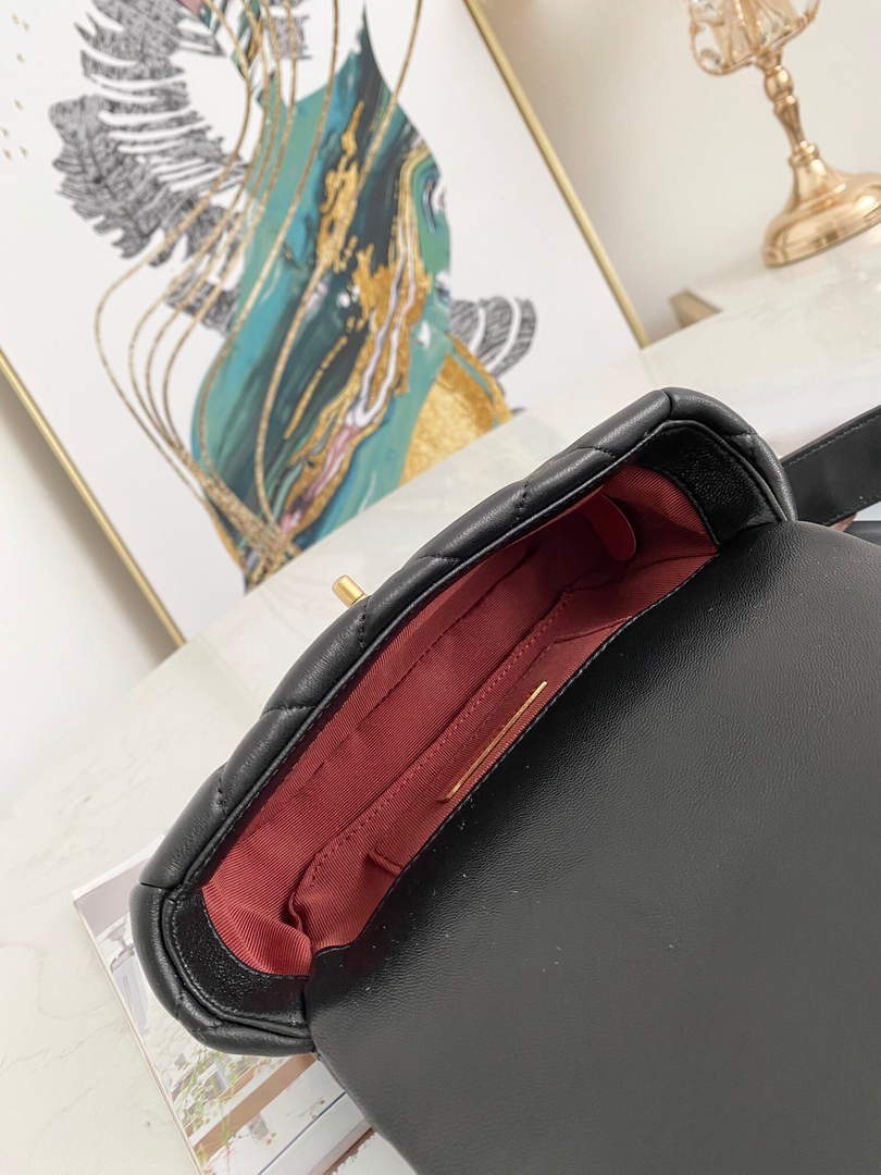 Chanel AS1163 Chanel Flap bag Lambskin Black - Default Title - View 8