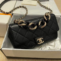 Chanel AS1353 Chanel flap bag Lambskin Black - Default Title - View 1