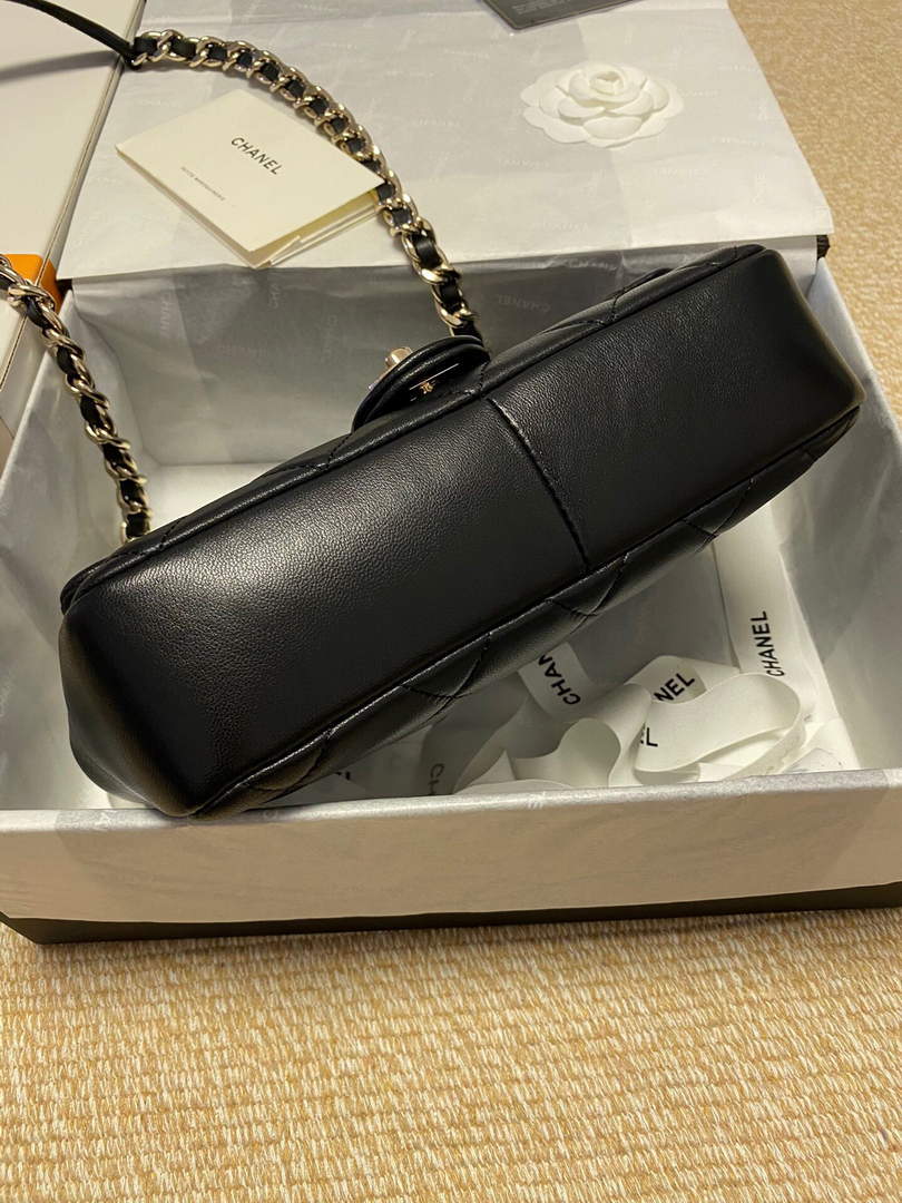 Chanel AS1353 Chanel flap bag Lambskin Black - Default Title - View 3