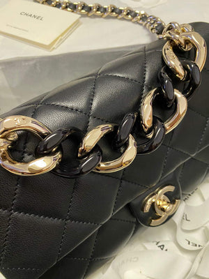 Chanel AS1353 Chanel flap bag Lambskin Black - Default Title - View 5