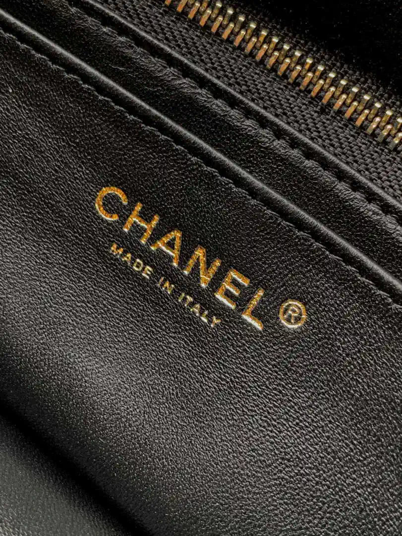 Chanel AS1786 Mini Flap Bag 25B Velvet Black