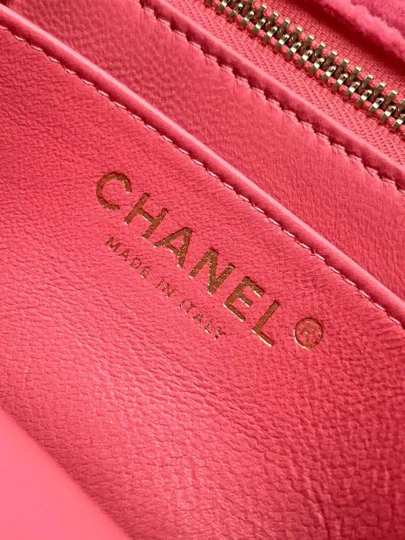Chanel AS1786 Mini Flap Bag 25B Velvet Pink