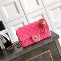 Chanel AS1787 Mini Flap Bag 25B Velvet Pink