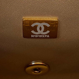 Chanel AS1787 Mini Flap Bag Football Lambskin Pink Gold - Default Title - View 8