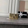 Chanel AS1787 Mini Flap Bag Lambskin Gold