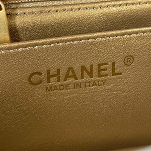 Chanel AS1787 Mini Flap Bag Lambskin Gray Gold - Default Title - View 7