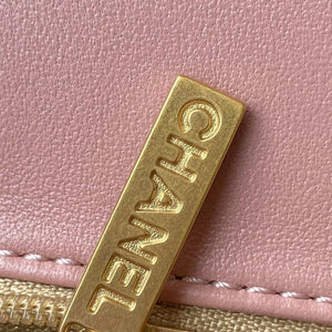 Chanel AS1787 Mini Flap Bag Lambskin Light Pink Gold - Default Title - View 7