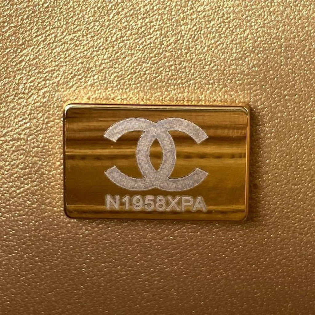 Chanel AS1787 Mini Flap Bag Lambskin Light Pink Gold