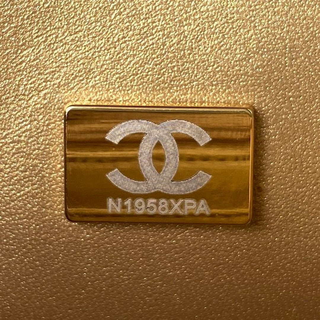 Chanel AS1787 Mini Flap Bag Lambskin Light Pink Gold - Default Title - View 9