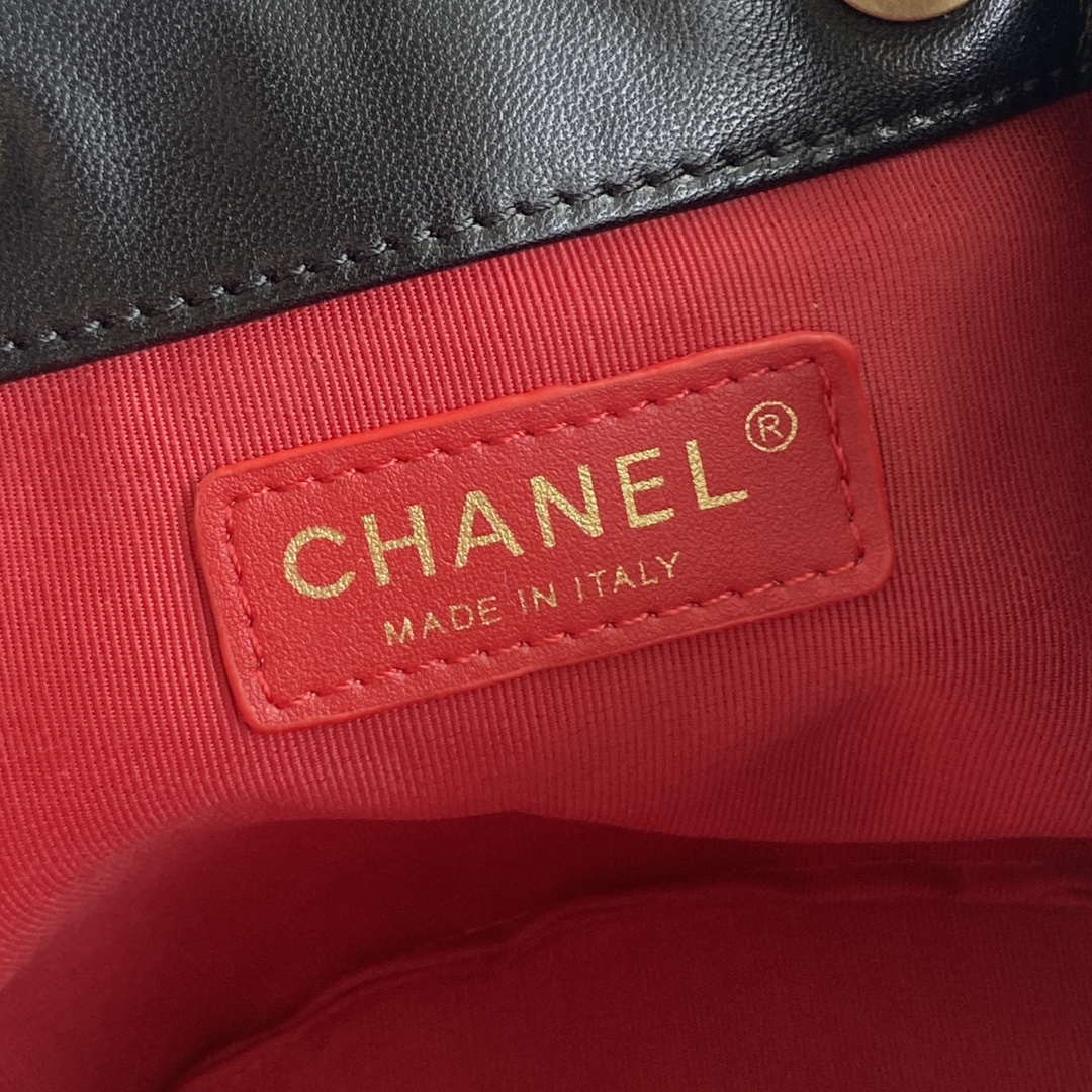 Chanel As2057 Shopping bag Bucket Drawstring 24c Bag Black - Default Title - View 8
