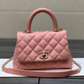 Chanel AS2215 mini flap bag with top handle Bag Pink - Default Title - View 1