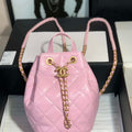 Chanel AS2318 Bucket Bag Lambskin Pink - Default Title - View 1