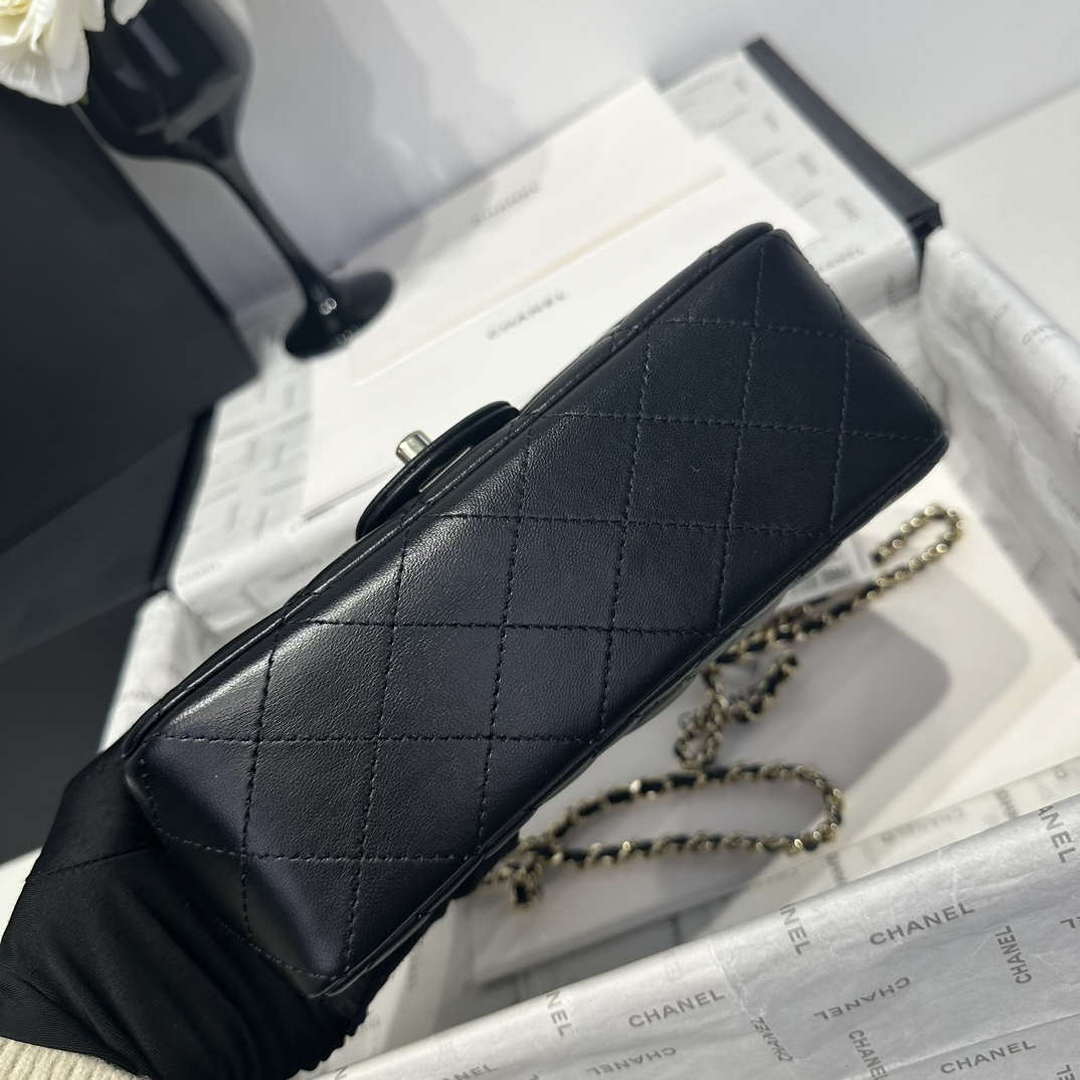 Chanel AS2431  Mini Classic Handbag With Top Handle Lambskin CC19001 - Default Title - View 6