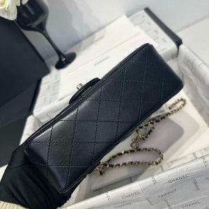 Chanel AS2431  Mini Classic Handbag With Top Handle Lambskin CC19001 - Default Title - View 6
