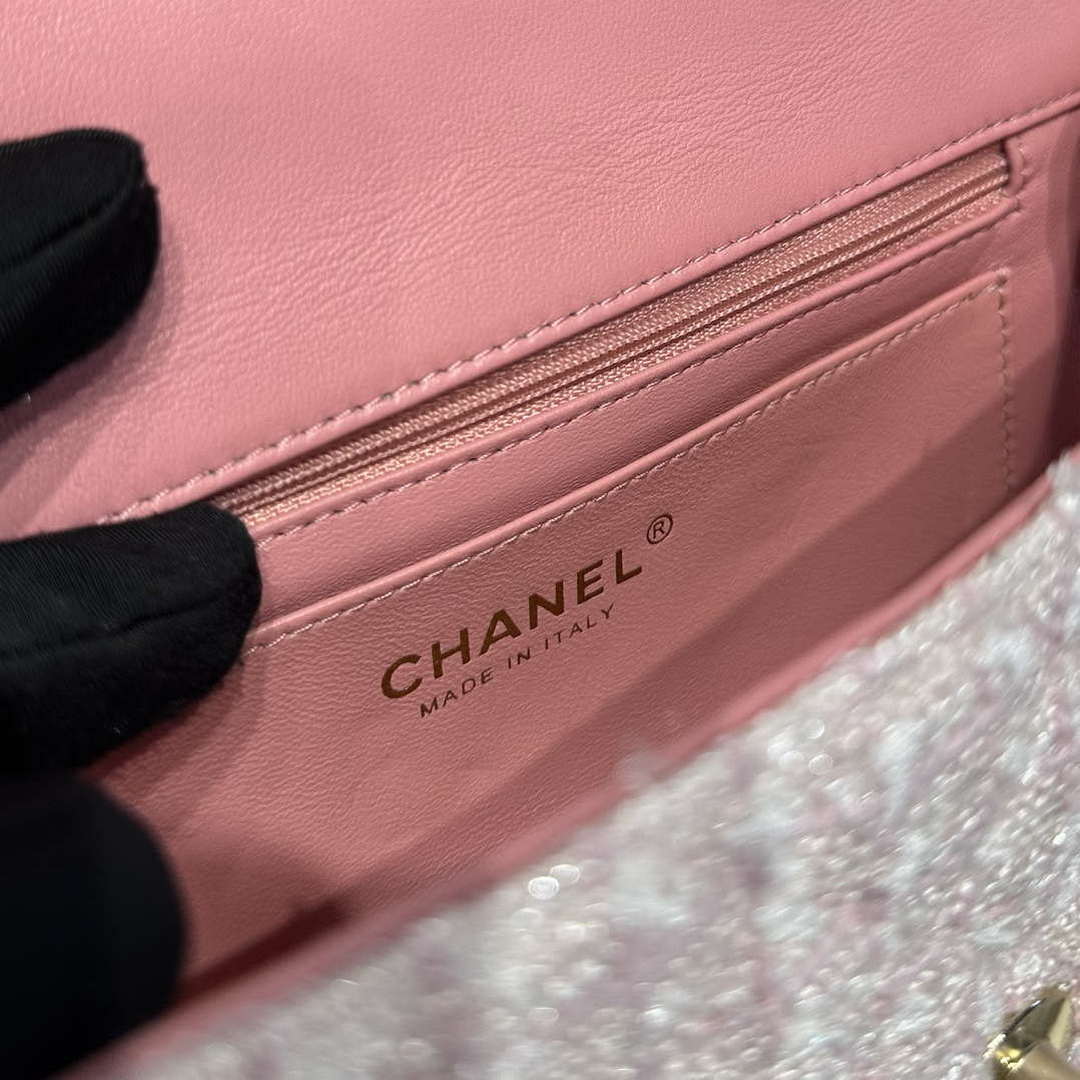 Chanel AS2431 Mini Classic Handbag With Top Handle CC19021 - Default Title - View 8