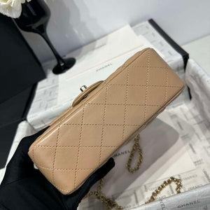 Chanel AS2431 Mini Classic Handbag With Top Handle Lambskin CC19019 - Default Title - View 6