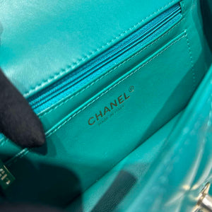 Chanel AS2431  Mini Classic Handbag With Top Handle Lambskin CC19002 - Default Title - View 8