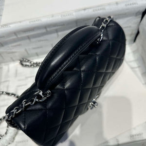 Chanel AS2431 Mini Classic Handbag With Top Handle Lambskin CC19004 - Default Title - View 3