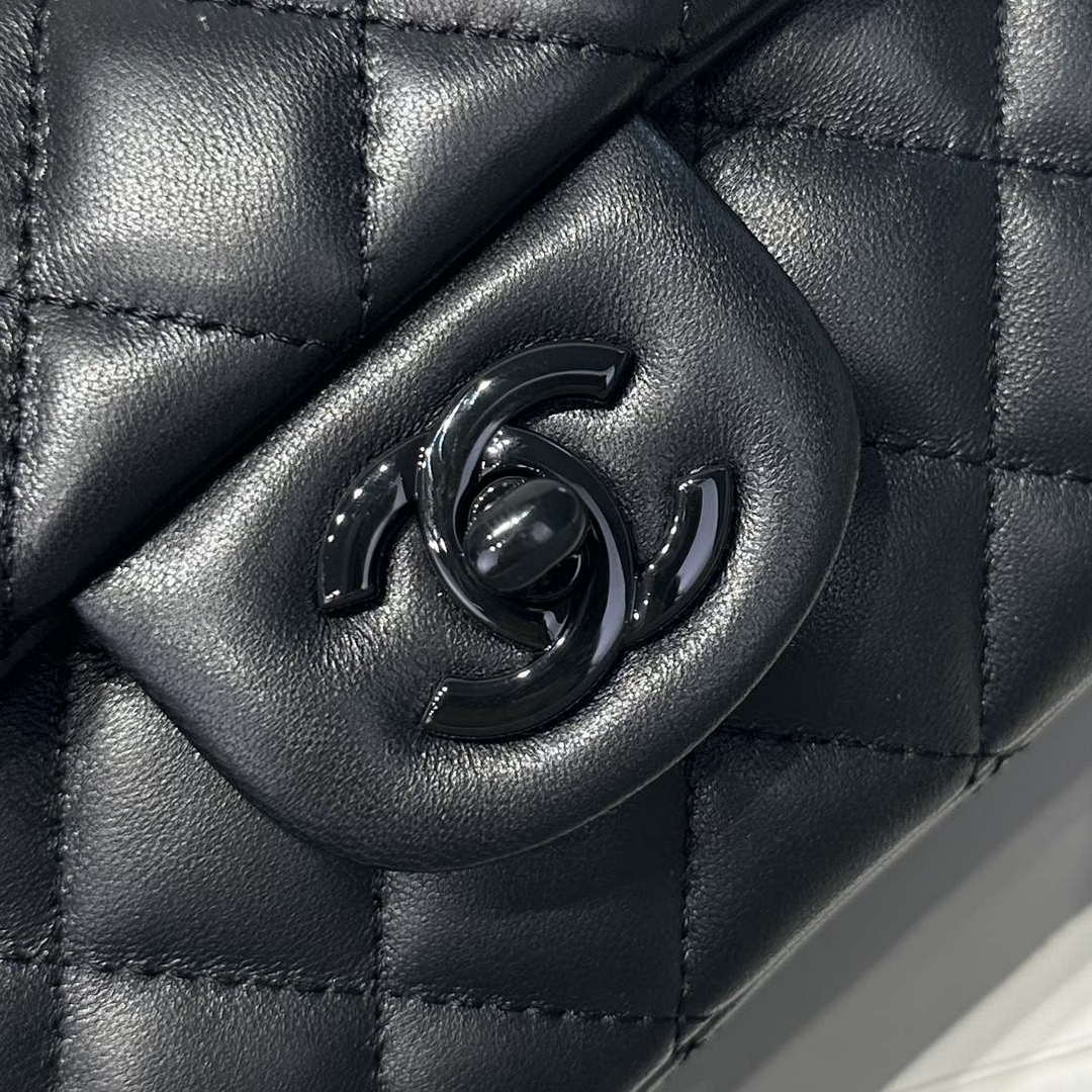 Chanel AS2431 Mini Classic Handbag With Top Handle Lambskin CC19005 - Default Title - View 3