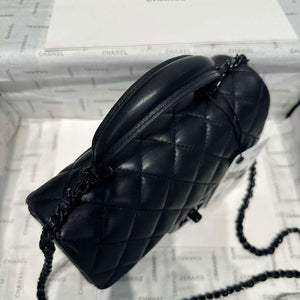 Chanel AS2431 Mini Classic Handbag With Top Handle Lambskin CC19005 - Default Title - View 4