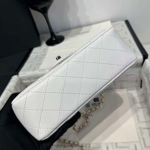 Chanel AS2431 Mini Classic Handbag With Top Handle Lambskin CC19009 - Default Title - View 6