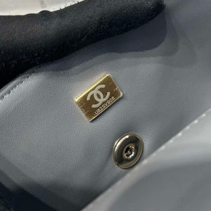 Chanel AS2431 Mini Classic Handbag With Top Handle Lambskin CC19010 - Default Title - View 8