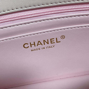 Chanel AS2431 Mini flap Fantasy Mirror Calfskin & Gold-Tone Metal Pink - Default Title - View 8