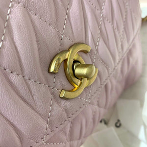 Chanel AS2478 Flap CC Wrapped Bag with Top Handle Pink - Default Title - View 3