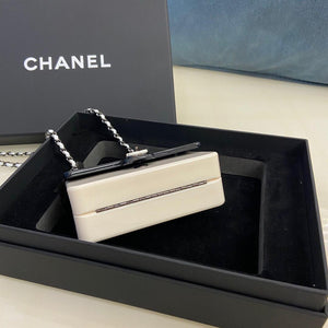 Chanel AS2534 Acrylic Mini Flap Bag White and Black - Default Title - View 5