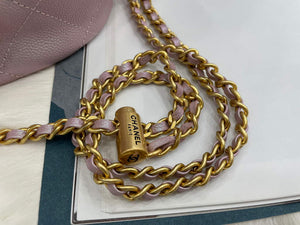 Chanel AS2859 Bucket Bag Shoulder Bag Shiny Grained Calfskin Light Pink - Default Title - View 6
