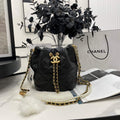 Chanel AS2859 Bucket Bag Lambskin Black - Default Title - View 1