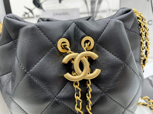 Chanel AS2859 Bucket Bag Lambskin Black - Default Title - View 3