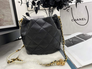 Chanel AS2859 Bucket Bag Lambskin Black - Default Title - View 4