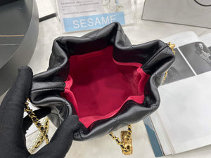 Chanel AS2859 Bucket Bag Lambskin Black - Default Title - View 7