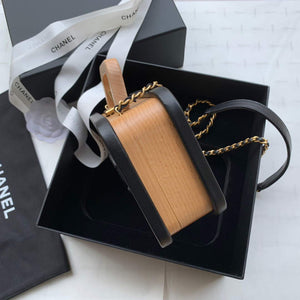 Chanel AS2926 Chanel Vanity Case Beech Wood Box Bag - Default Title - View 5