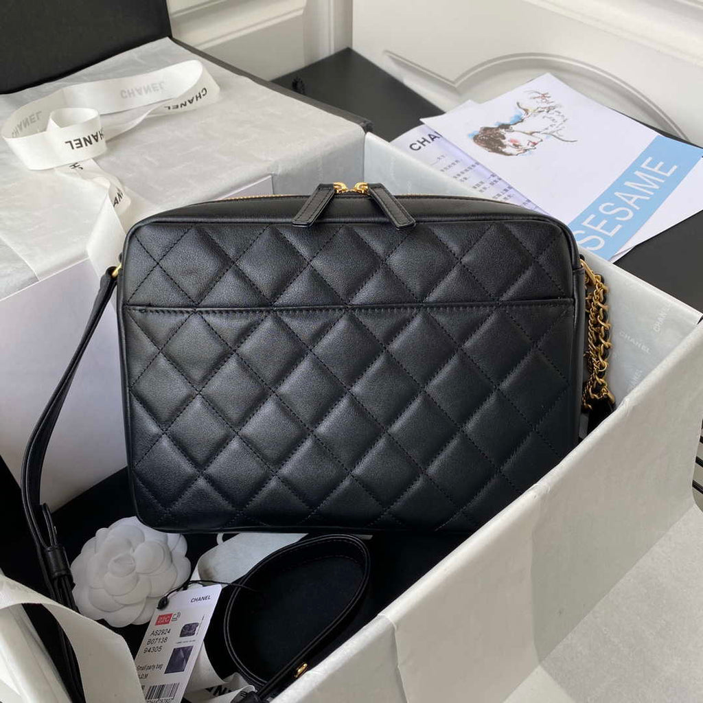 Chanel AS2924 Camera Case Black Bag