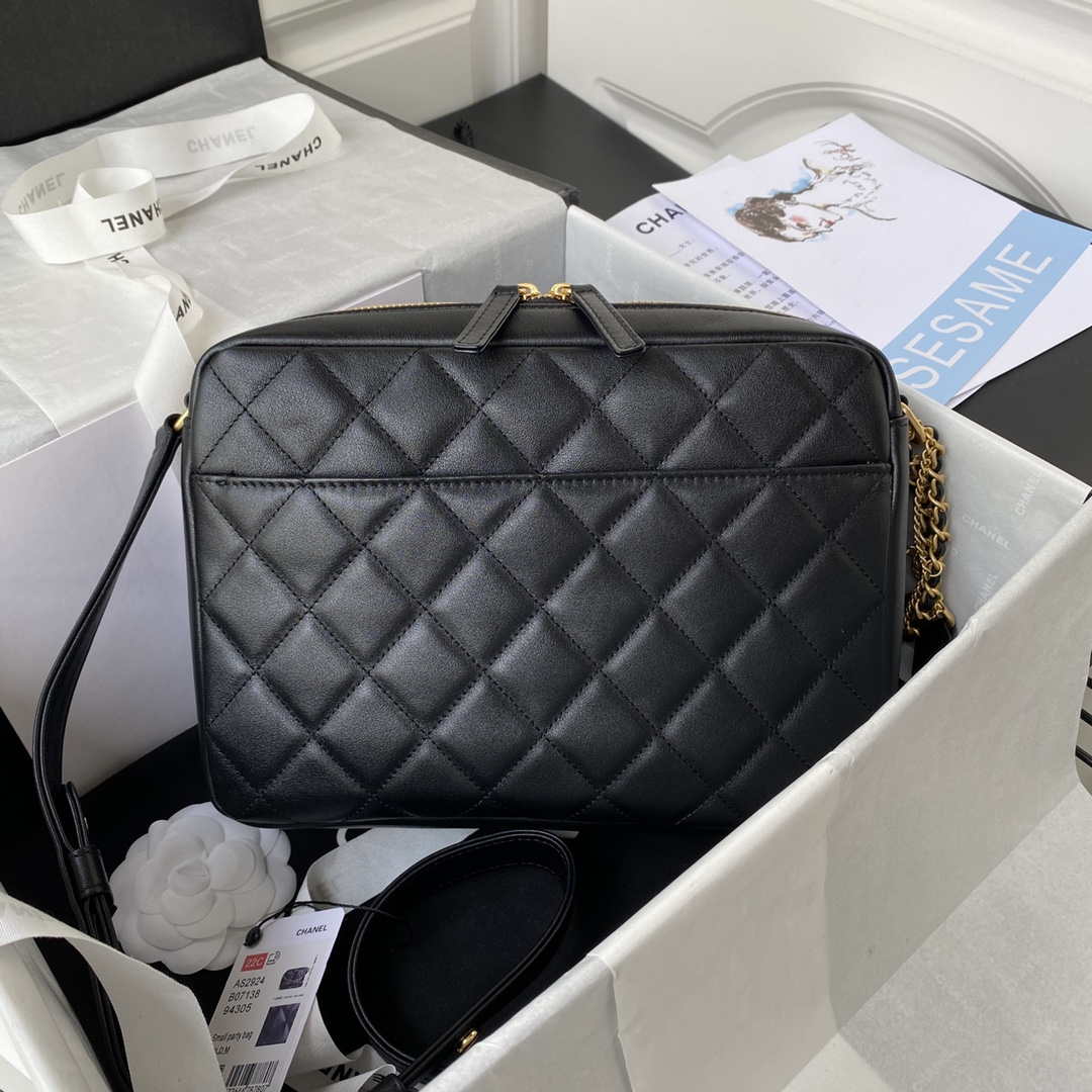Chanel AS2924 Camera Case Black Bag - Default Title - View 2