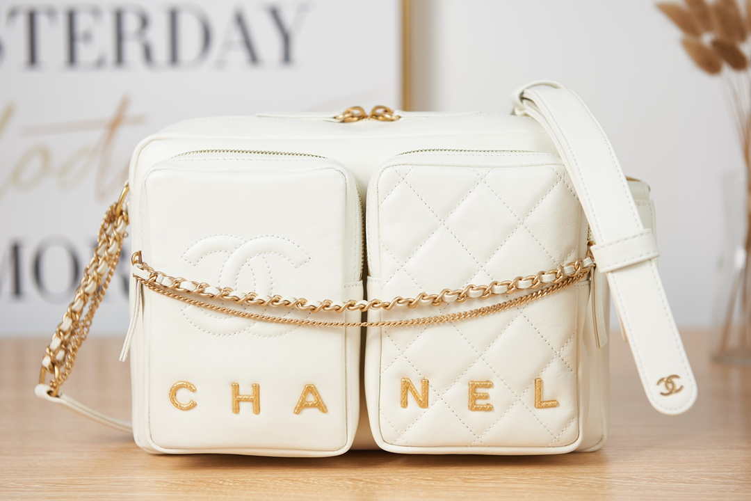 Chanel AS2924 Camera Case Bag White - Default Title - View 2