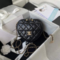 Chanel AS2927 Flap Bag Lambskin Black