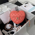 Chanel AS2927 Flap Bag Lambskin Pink