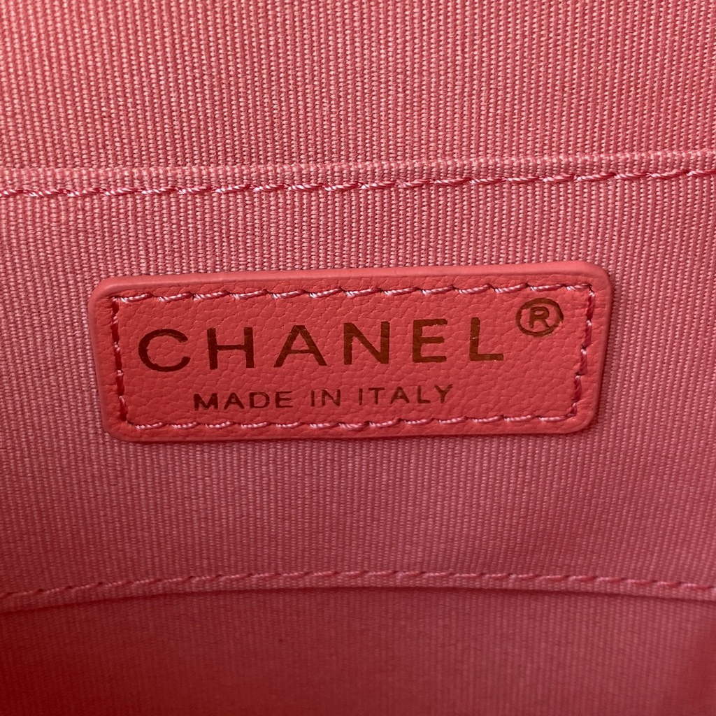 Chanel AS2927 Flap Bag Lambskin Pink