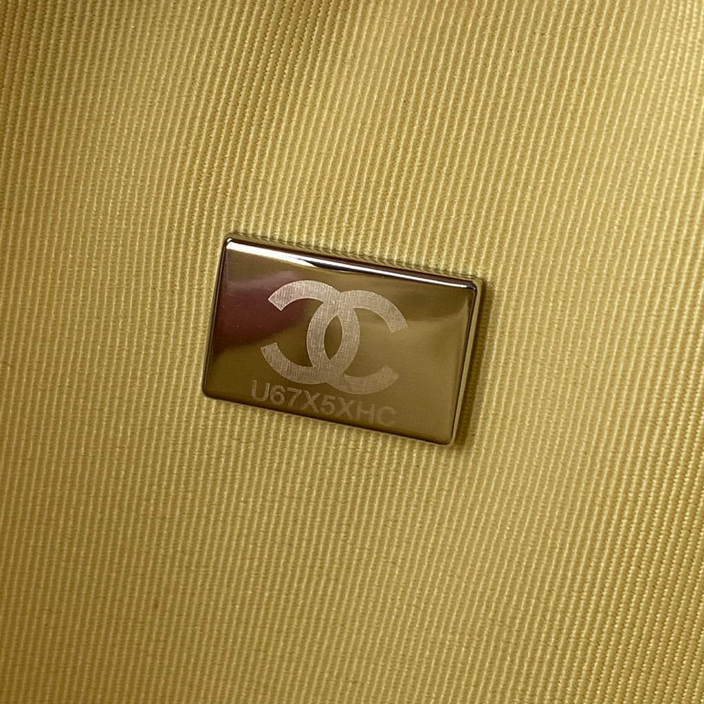 Chanel AS2927 Flap Bag Lambskin Yellow