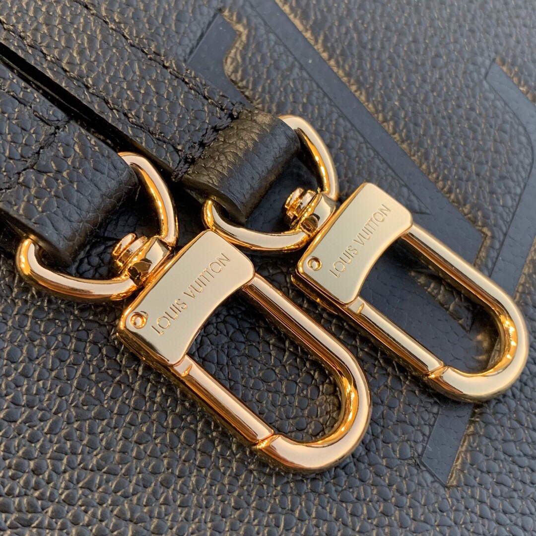 LV M45653 Louis Vuitton Onthego Pm Bag M45779 leather Black - Default Title - View 6