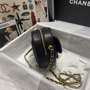 Chanel AS2928 Flap Large Heart Bag Lambskin Black - Default Title - View 4